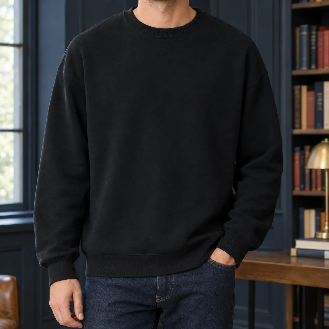 Wyatt Crewneck Sweater — source gallery photograph 1